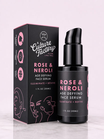 Rose and Neroli Age Defying Face Serum