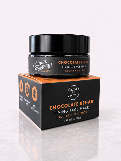 Chocolate Rehab Living Face Mask